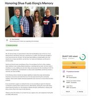Shue Xiong GoFundMe Campaign Page