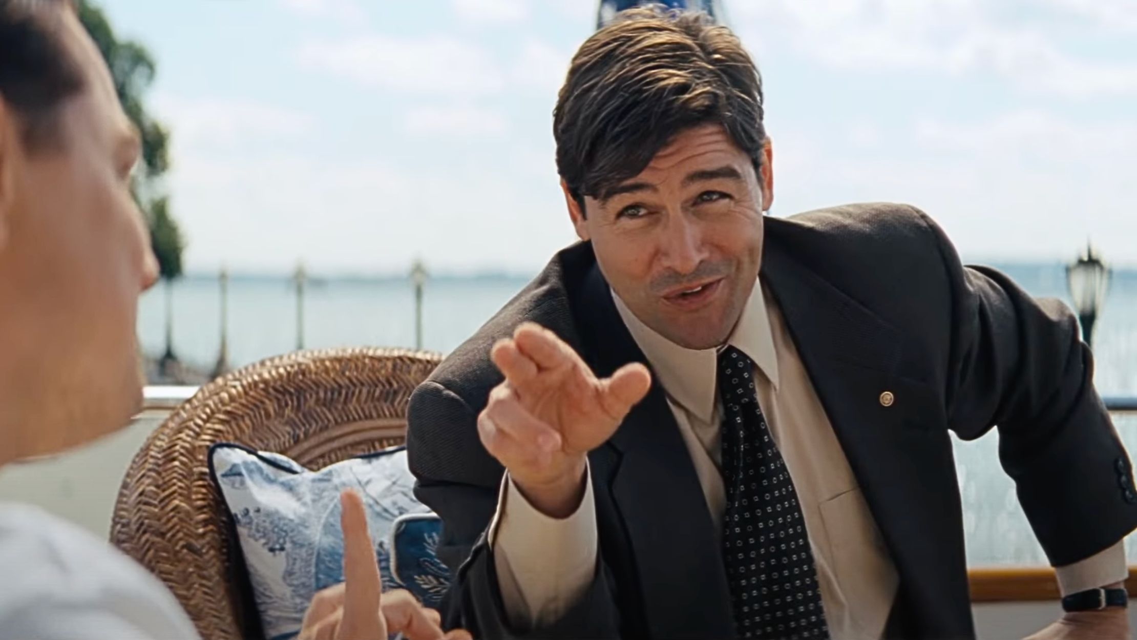 Kyle Chandler stars in Back in Action (Image via YouTube/@paramountmovies)