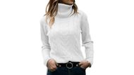 Langwyqu Women's Turtleneck Sweater