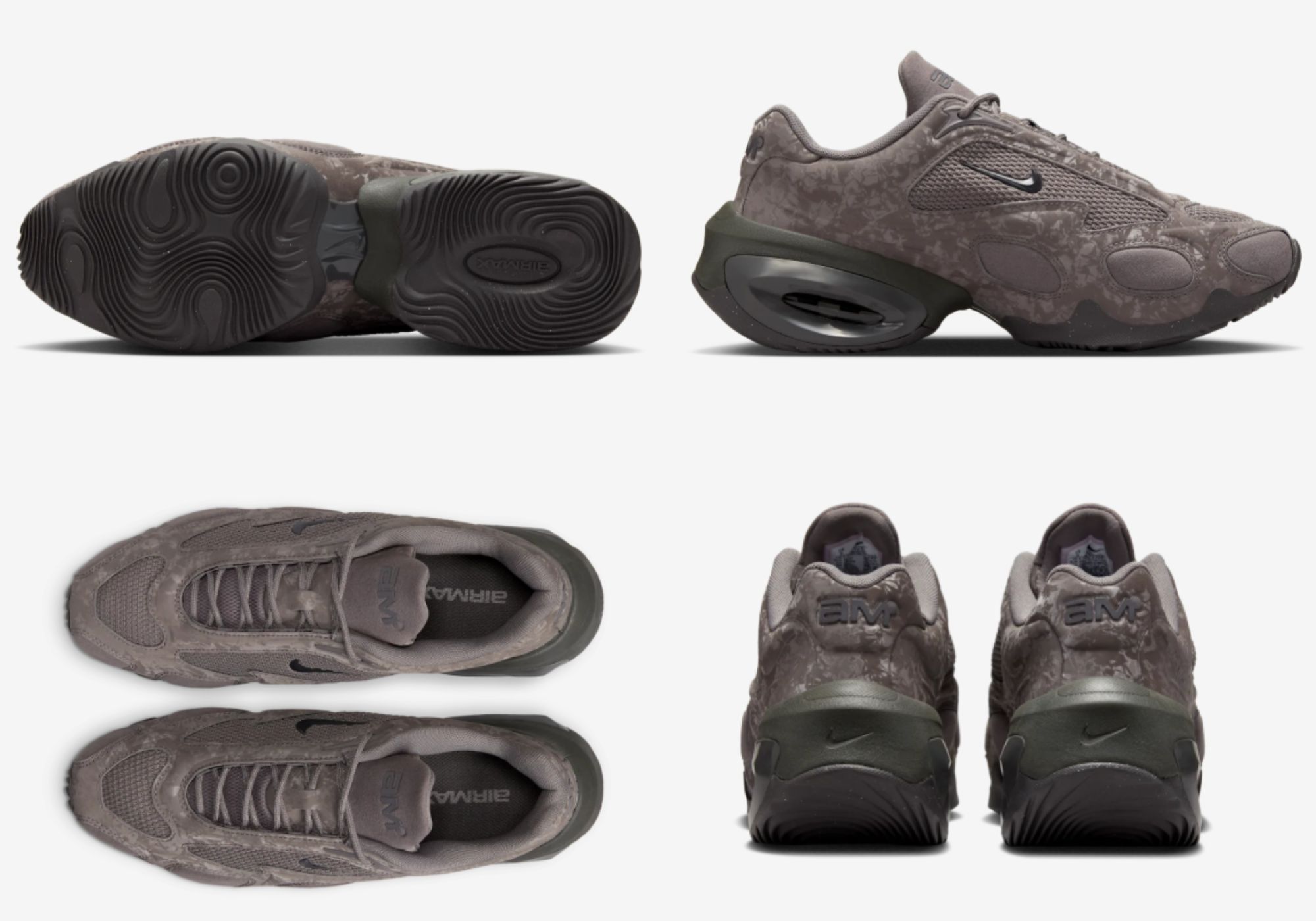 Nike Air Max Muse &quot;Cave Stone and Medium Ash&quot; sneakers (Image via Nike)