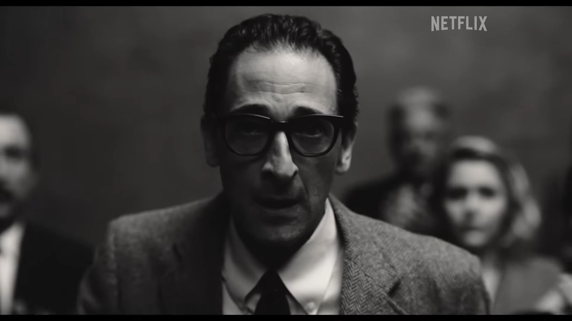 Adrien Brody in Blonde| Image via Netflix