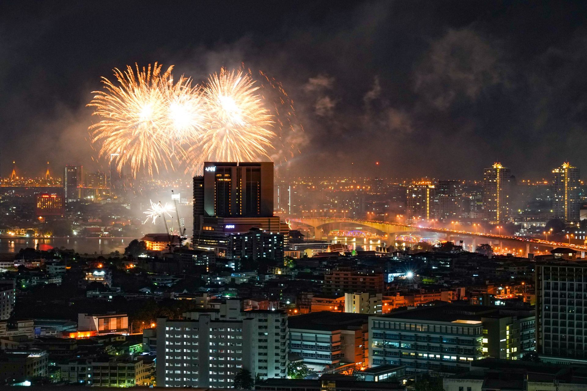 New Year Celebrations In Bangkok - Source: Getty