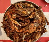 Maryland's Steamed Crabs (Image via Instagram/@bigheadmanger)