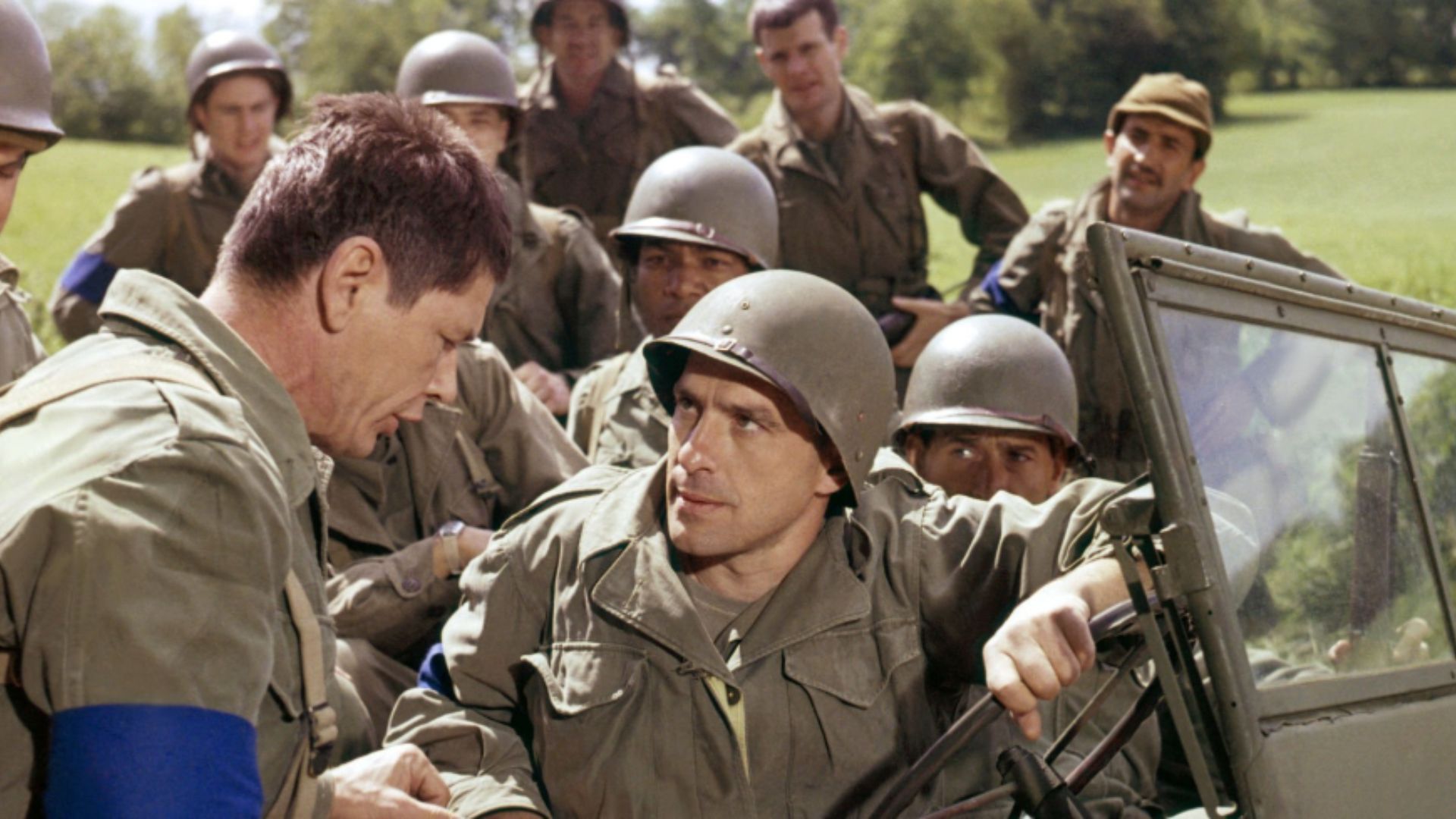 Scene from The Dirty Dozen | Image via Getty