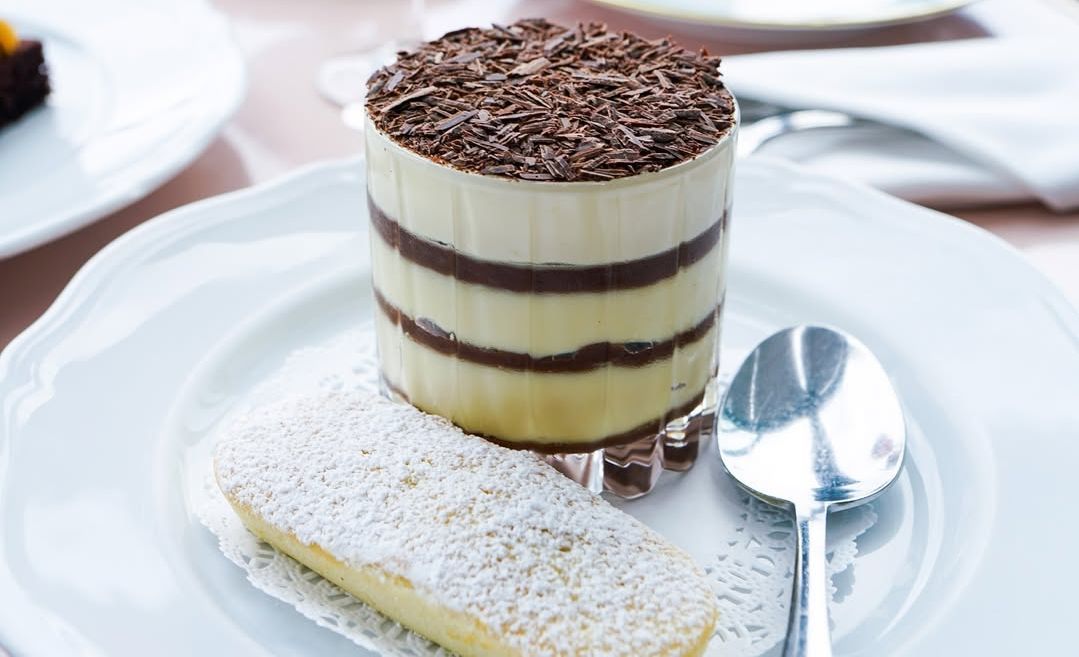 Boston Cream Pie from Contessa. (Image via Instagram/@contessaristorante)