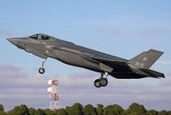 The Lockheed Martin-manufactured fighter jet crashed in Alaska after an "inflight malfunction" (Image via Getty/Joan Valls)