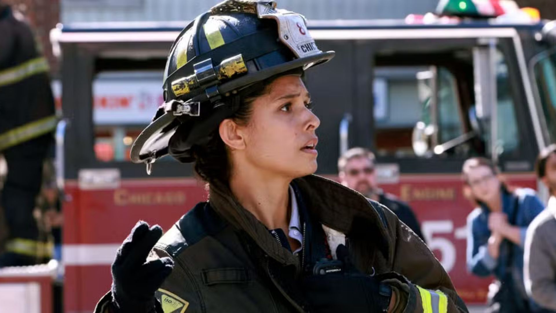 Stella Kidd hasn&#039;t left the Firehouse (Image Source: NBC)