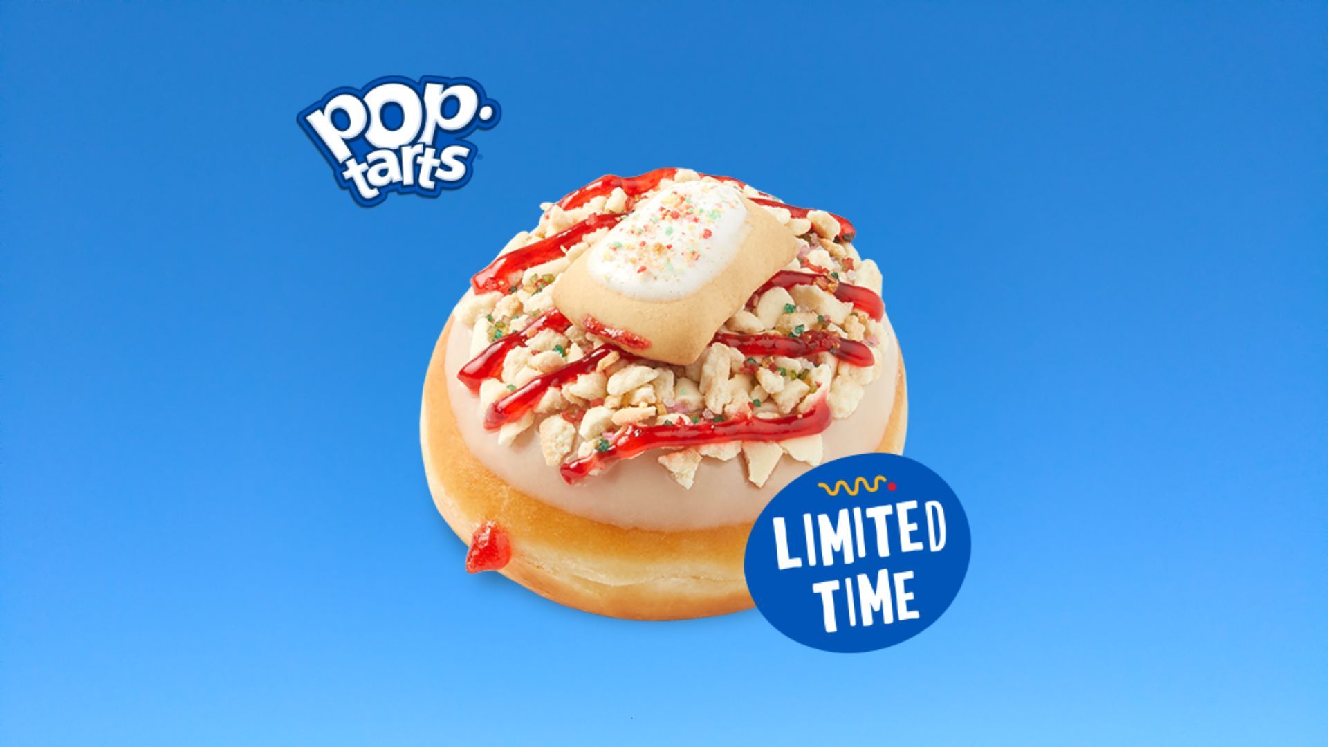 The Pop-Tarts Frosted Strawberry Doughnuts (Image via KrispyKreme website)