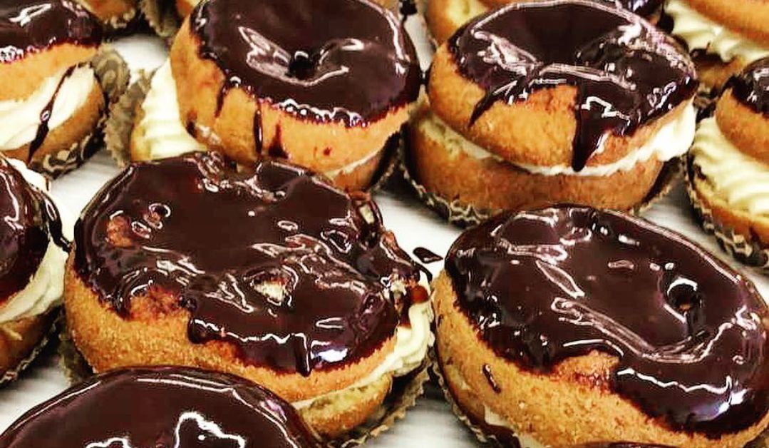 Boston Cream Donut from Bova&#039;s Bakery. (Image via Instagram/@bovasbakery)