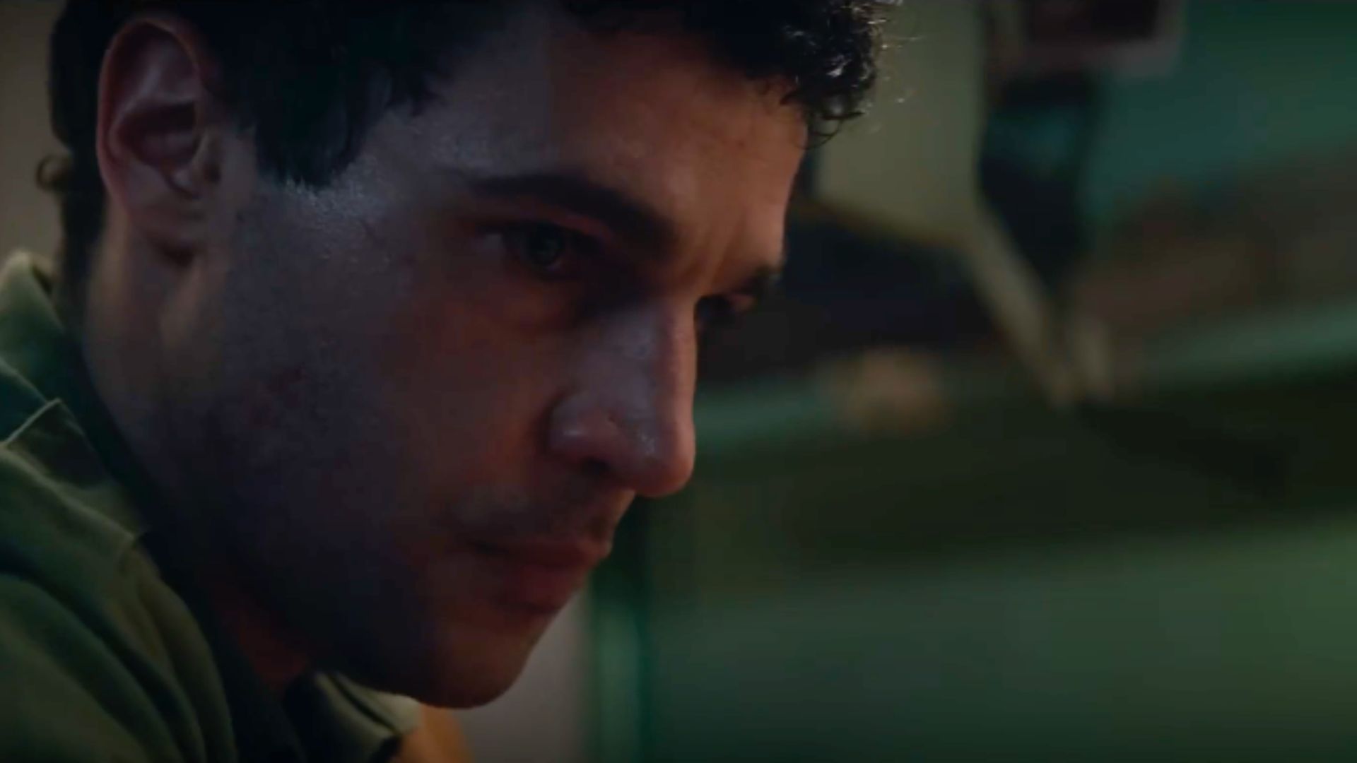 Christopher Abbott as Blake a.k.a Wolf Man in Wolf Man (Image via  YouTube/Universal Pictures)