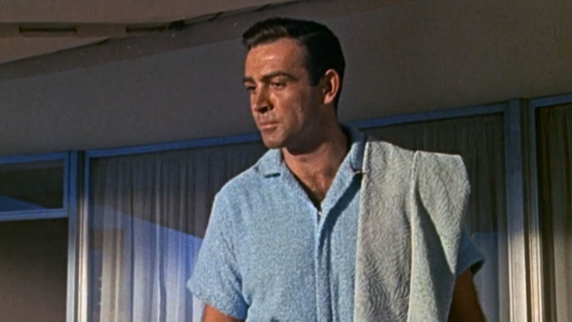 Sean Connery in Goldfinger | Image via Eon Productions