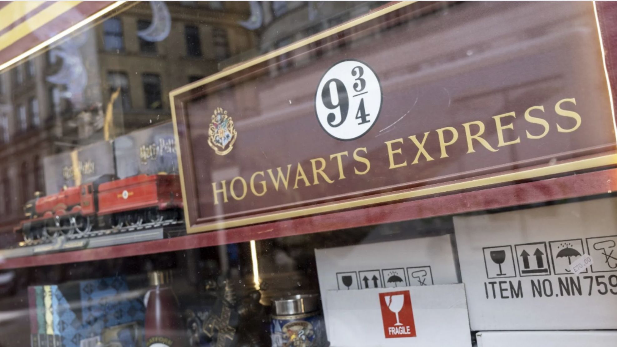 Hogwarts Express Toy In London - Source: Getty