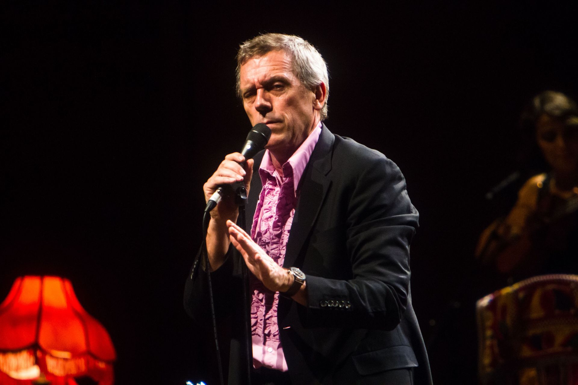 Hugh Laurie Performs In Milan - Source: Getty