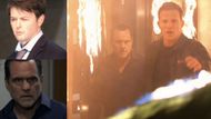 General Hospital's Sonny, Michael and Jason in the fiery inferno. | Image Source: Hulu