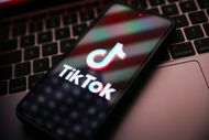 TikTok Logo With US Flag - Source: Getty