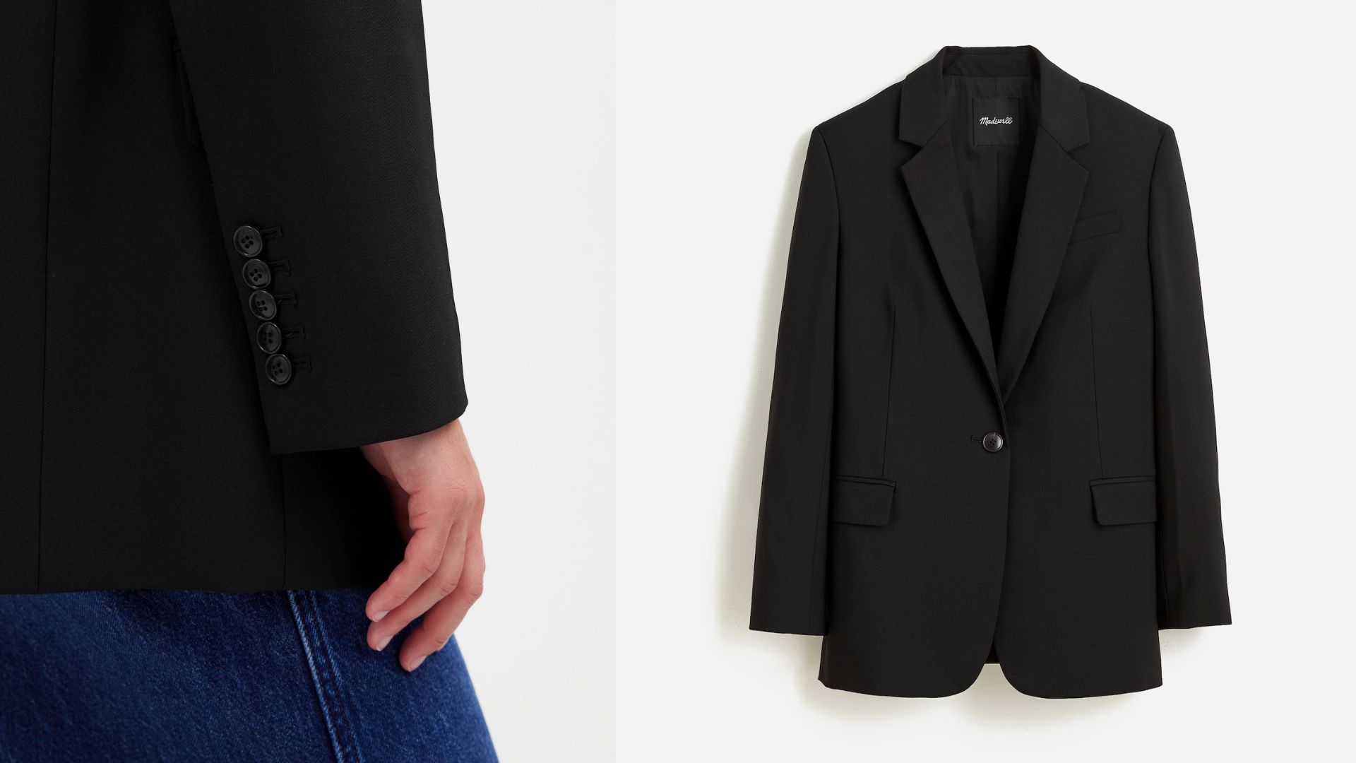 The Kline Blazer (Image via Madewell)