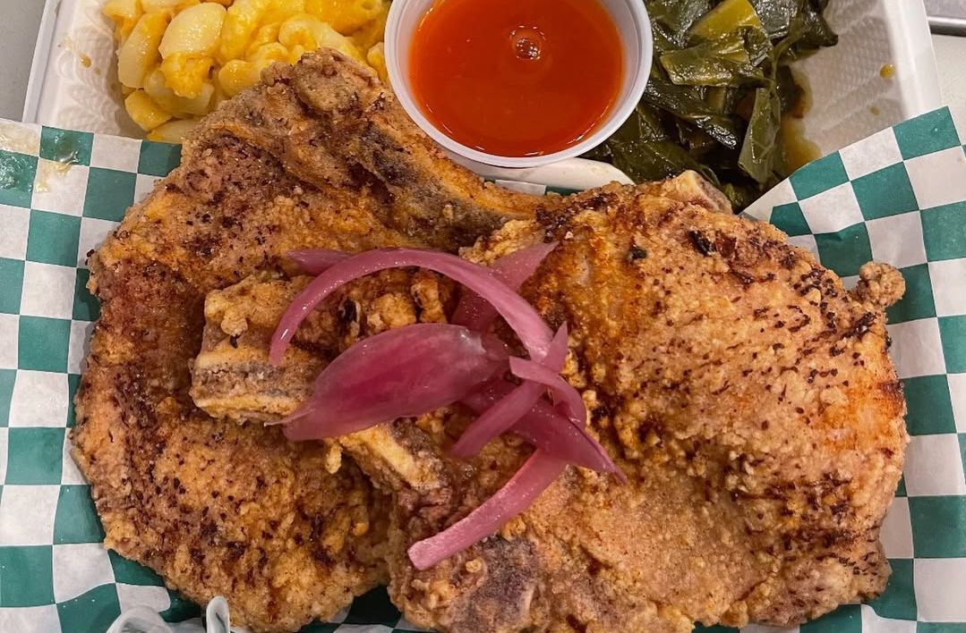 Fried pork chops from Soul: Food &amp; Culture. (Image via Instagram/@soulfoodandculture)