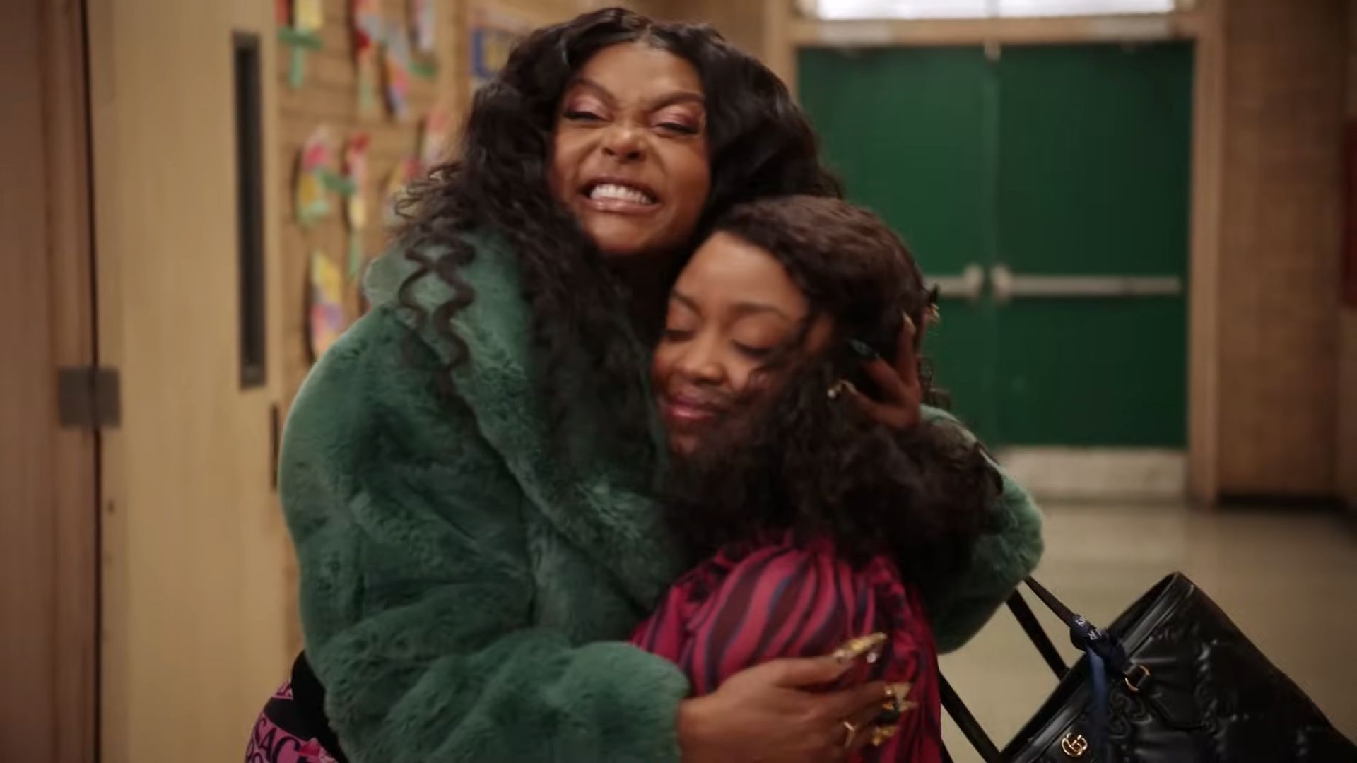 Janine and her mom on Abbott Elementary (Image via ABC)