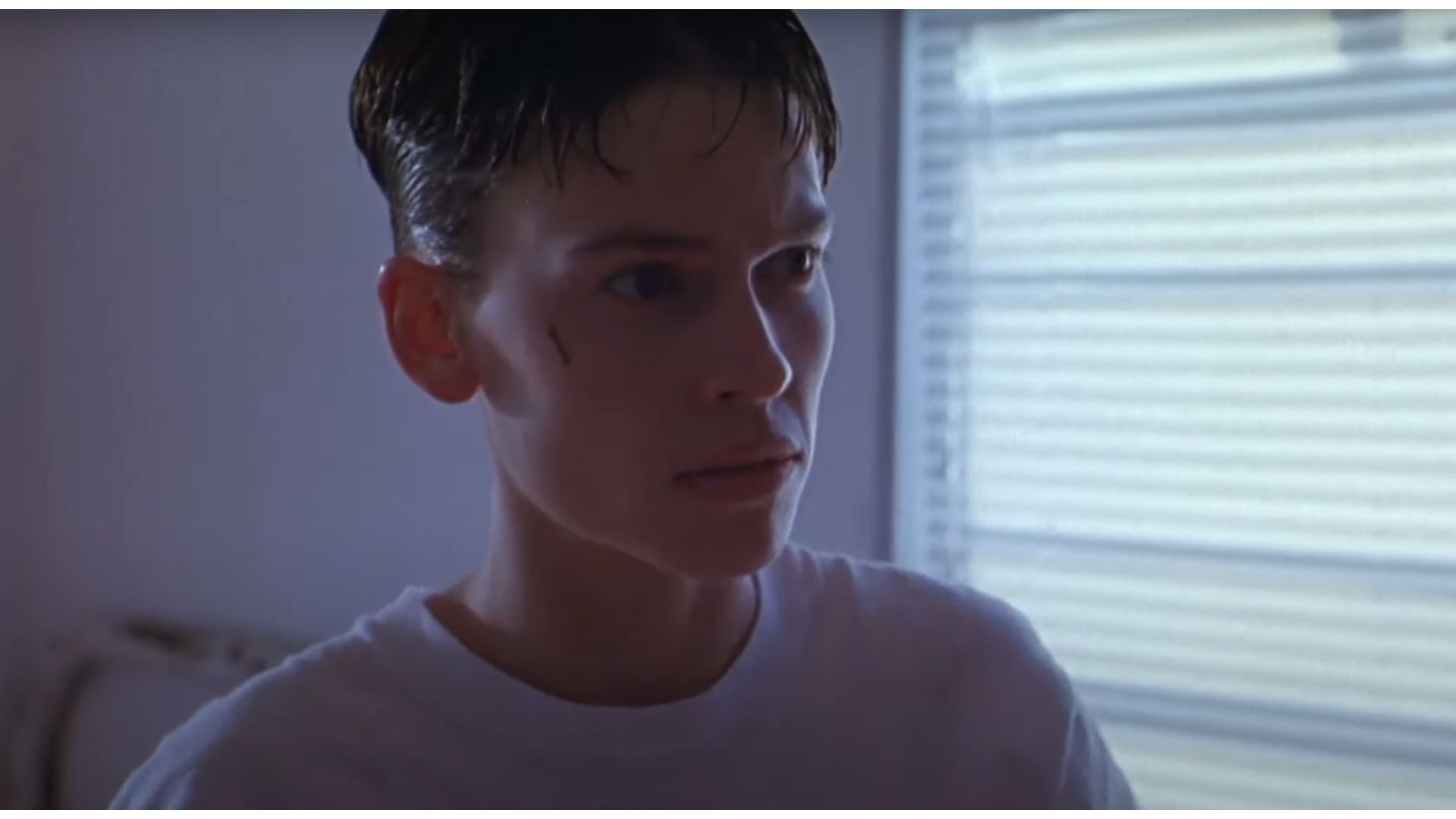 Hilary Swank in Boys Don&#039;t Cry | Image via Independent Film Channel Production