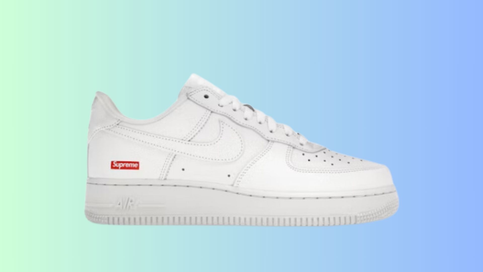 Supreme x Nike Air Force 1 Low (Image via StockX)