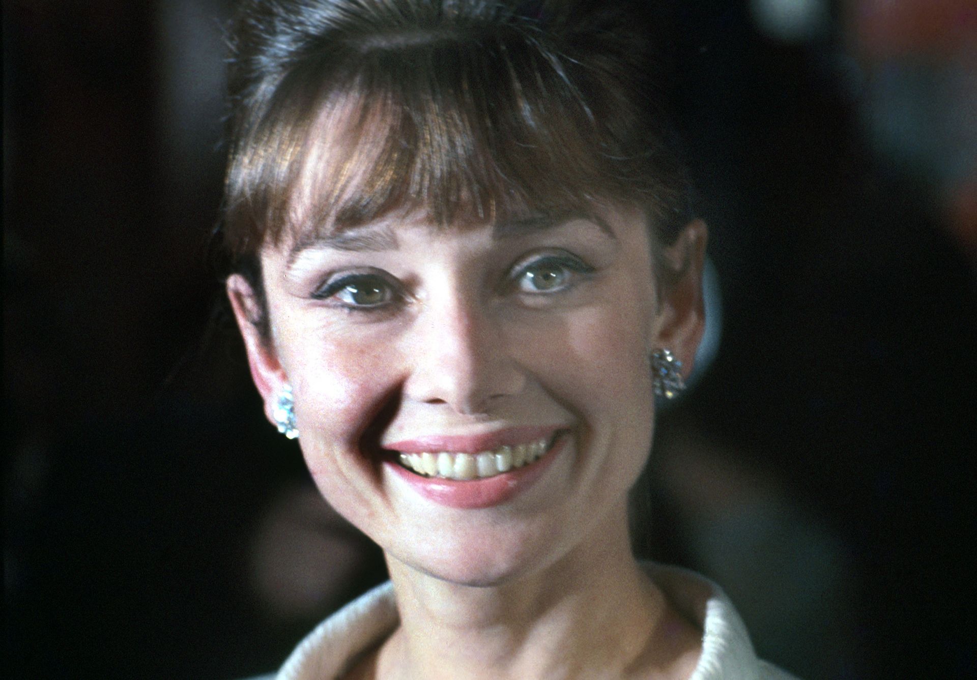 Audrey Hepburn At Premiere - Source: Getty