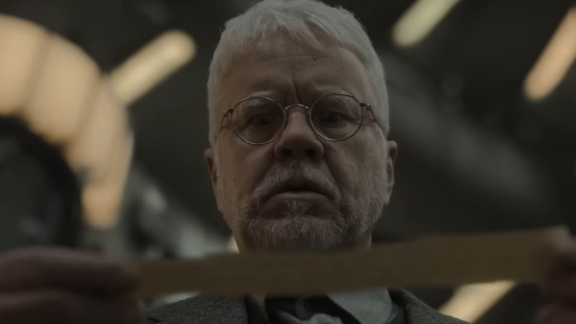 Tim Robbins as Mayor Bernard in Silo Season 2 (Image Via YouTube/Apple TV)