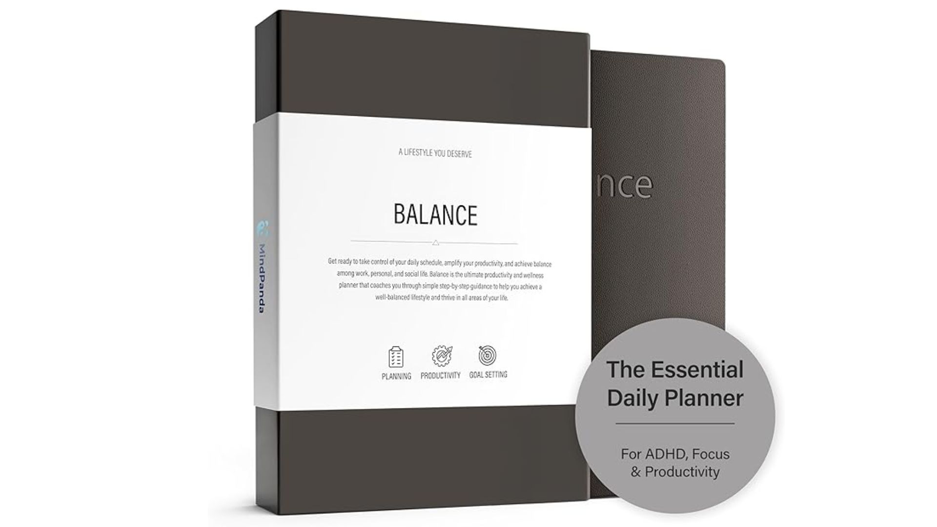 MindPanda&#039;s #1 Focus Planner (Image via Amazon)