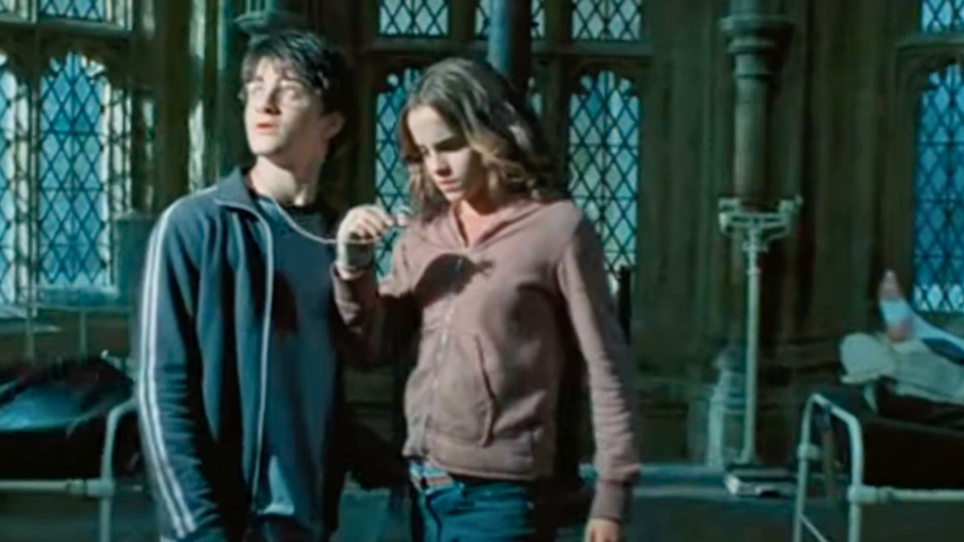 Harry and Hermione using the time turner | Image Via: Warner Bros. Pictures