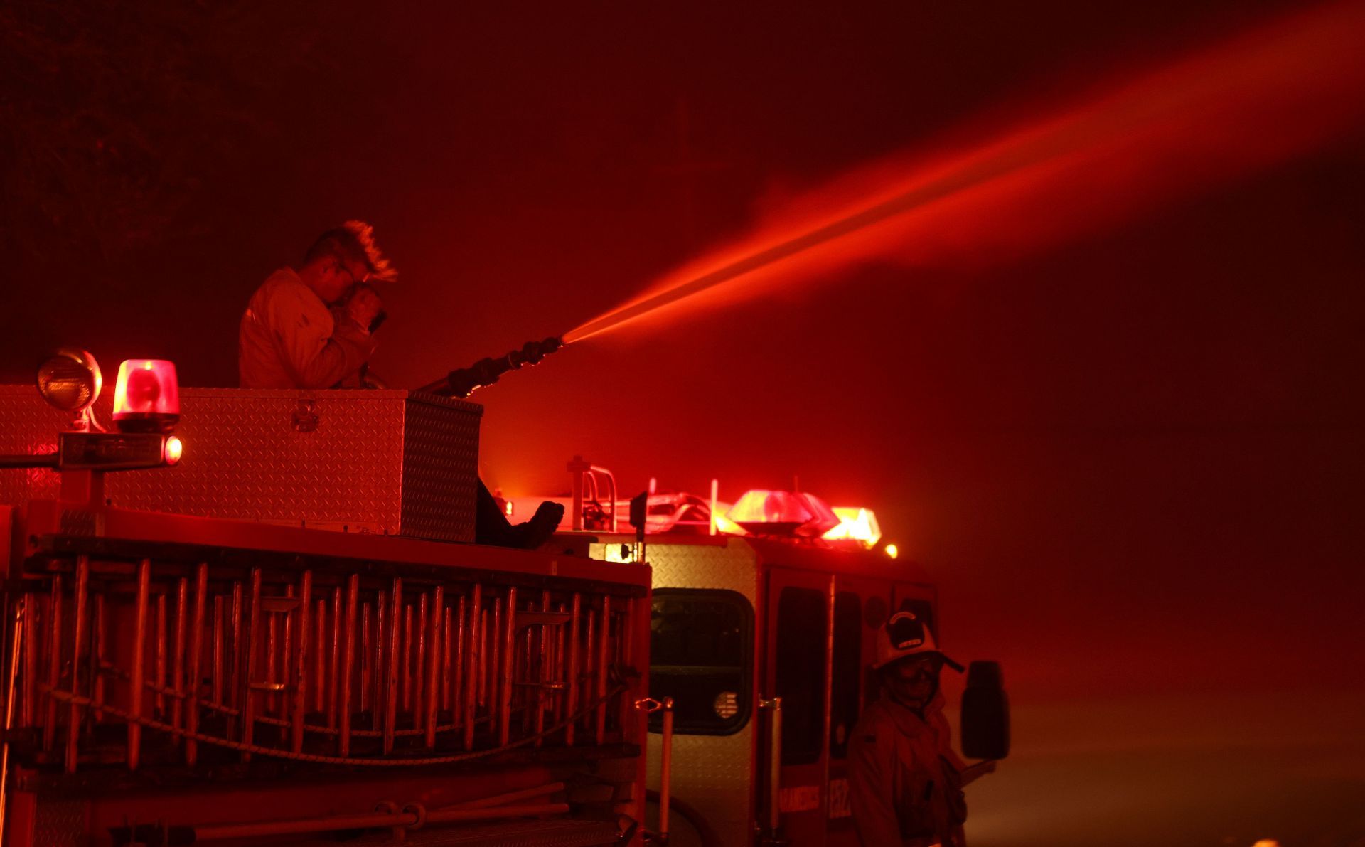 Powerful Winds Fuel Multiple Fires Across Los Angeles Area - Source: Getty