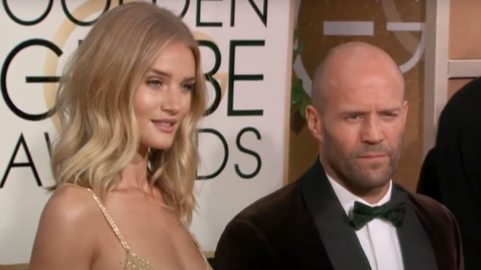 Jason Statham and Rosie Huntington-Whiteley | Image Via: CBS