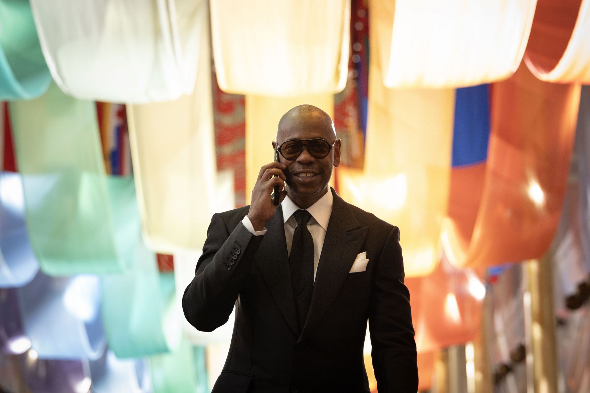 WASHINGTON - DECEMBER 3: Comedian Dave Chapelle enters the Kenn - Source: Getty