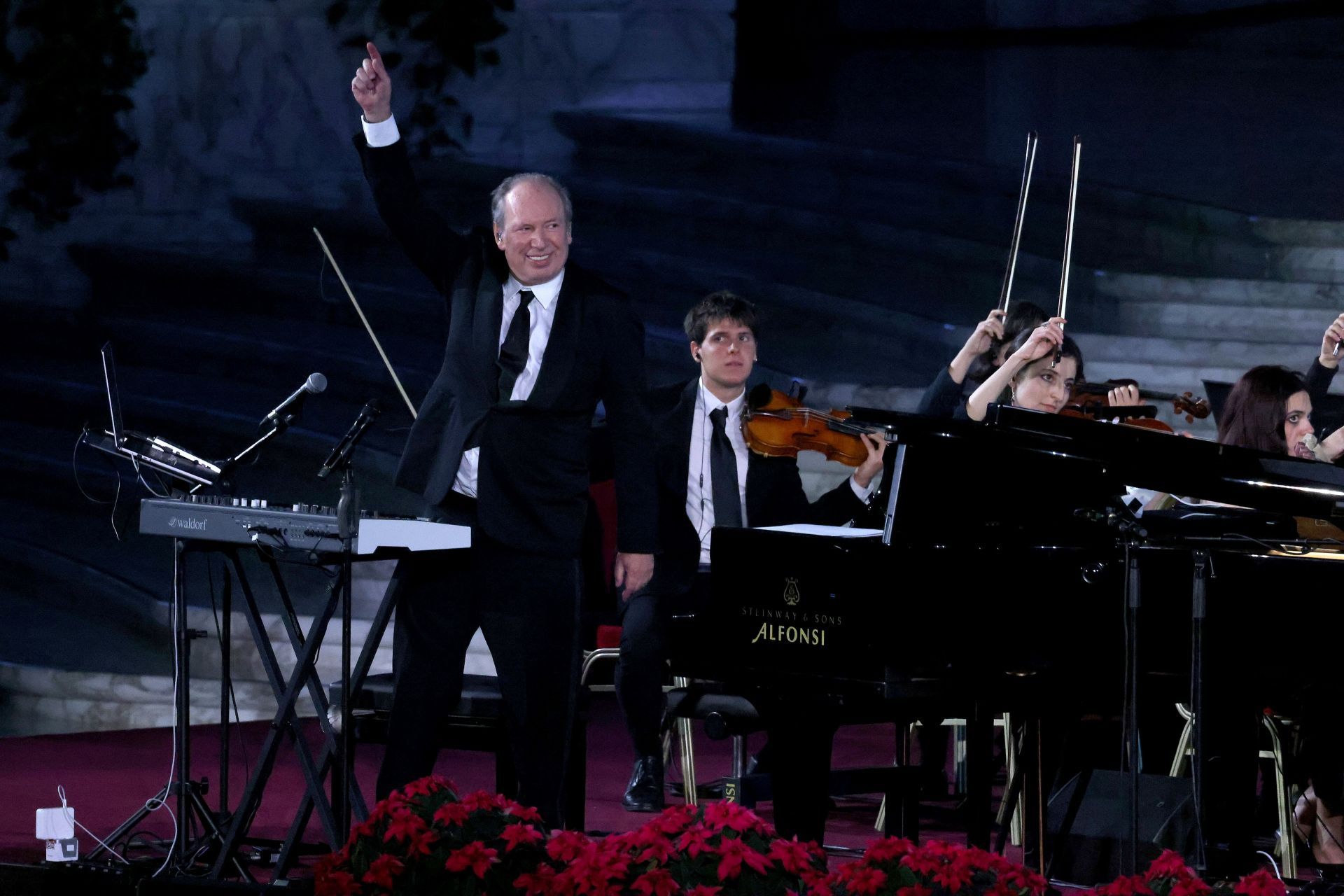 Hans Zimmer Performs During Vatican&#039;s &#039;Concert With The Poor&#039; - Source: Getty