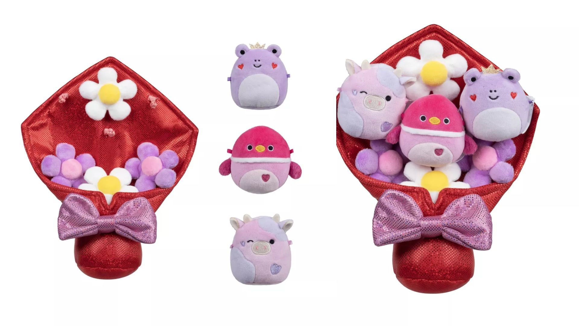 Micromallows Valentine&#039;s Day Bouquet Stuffed Animal (Image via Target)