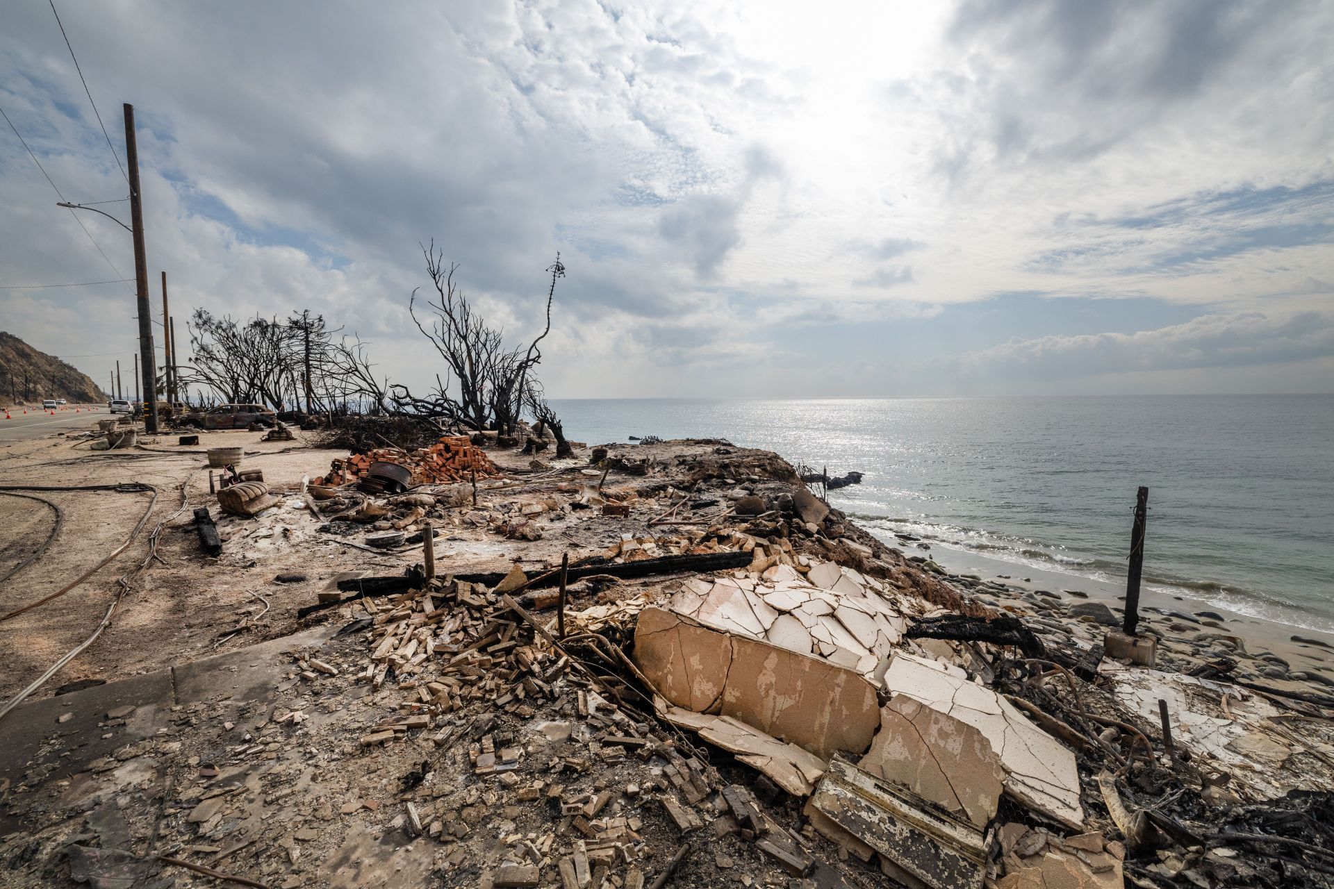 Malibu preparing for rain - Source: Getty