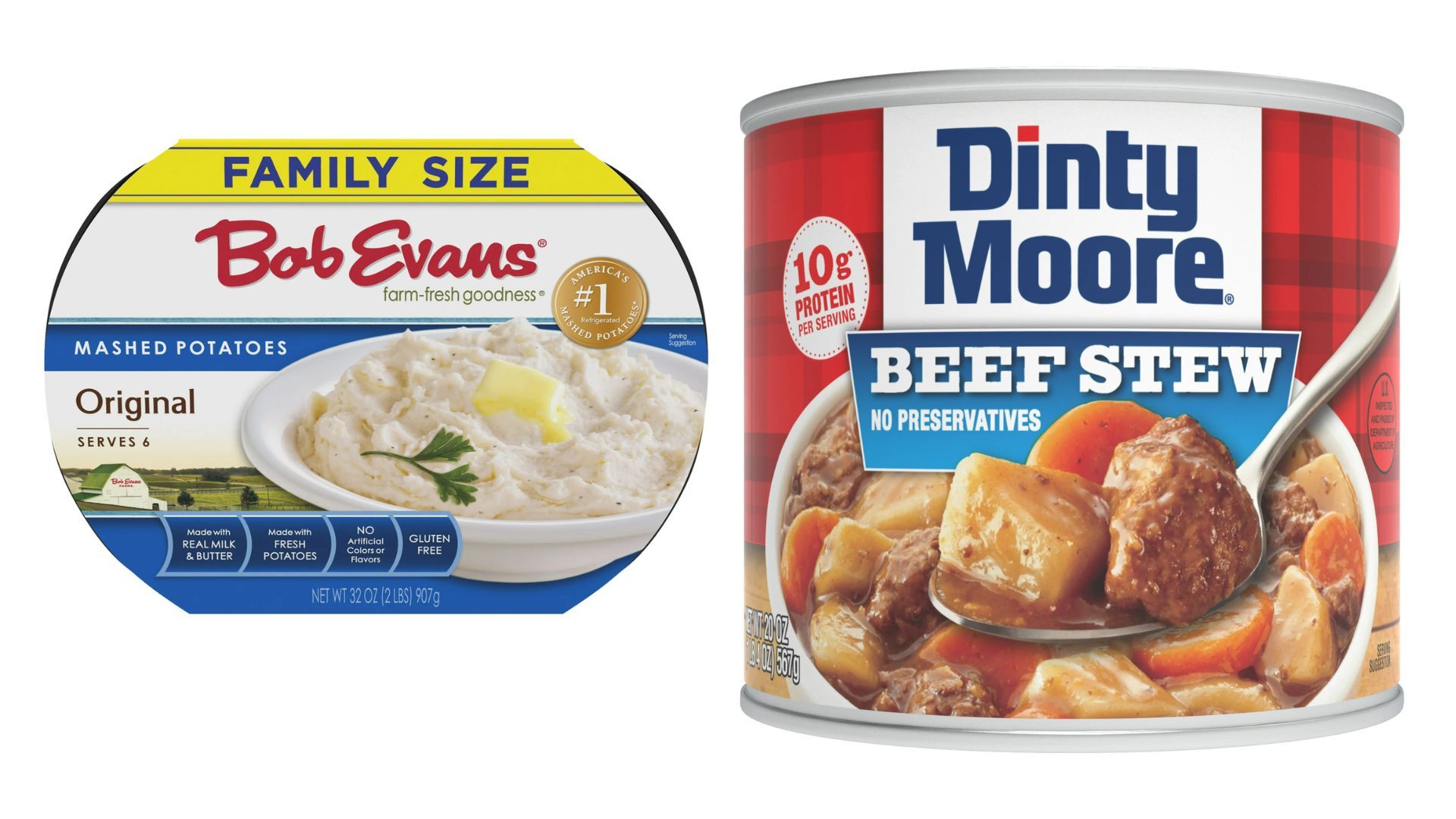 Dollar Store dinner (Image via Walmart)