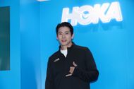 Hoka "FlyLab" Pop-up Store Opening- Photocall (Image via Getty)