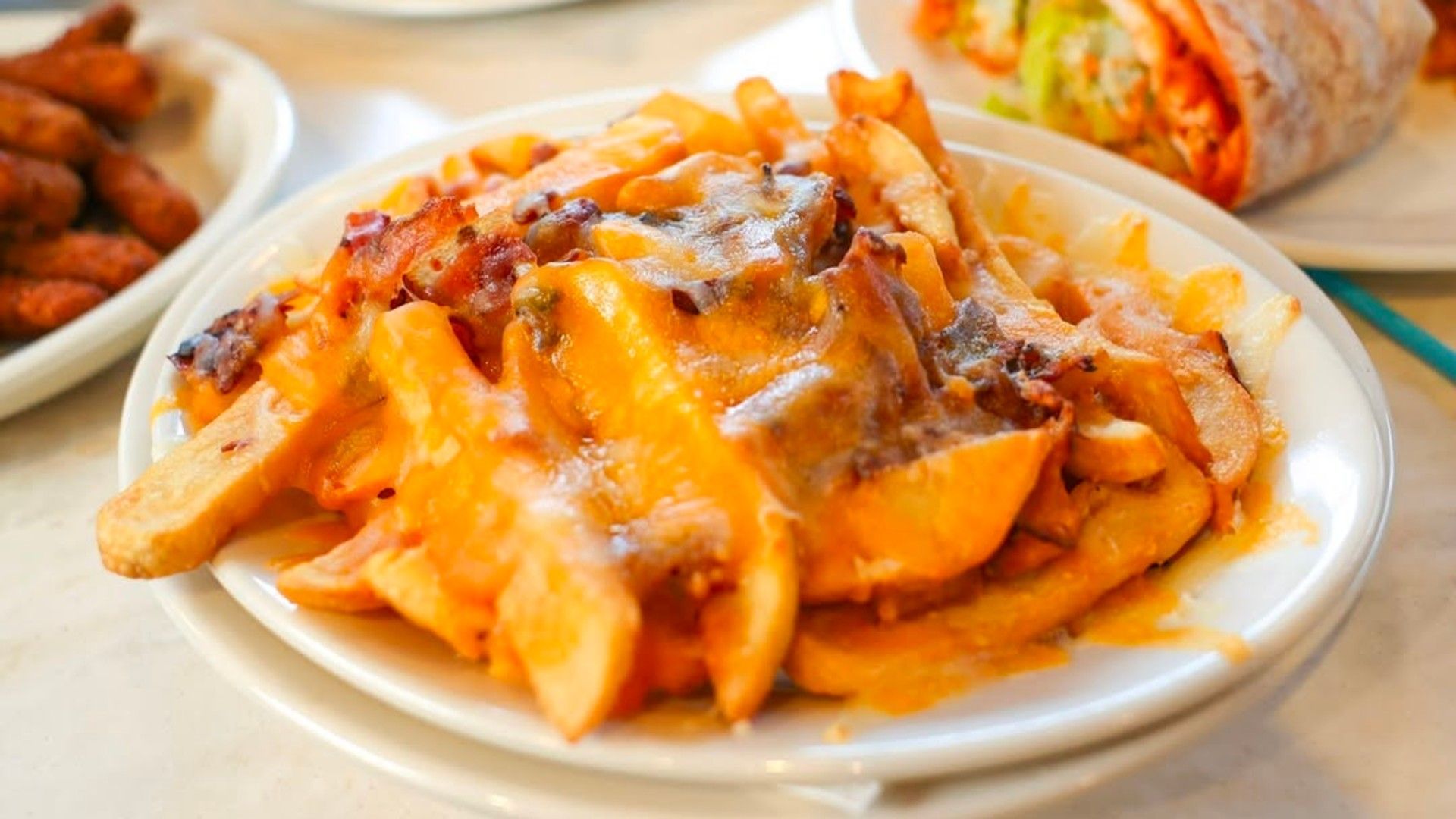 Fries from State Line Diner. (Image via Instagram/@statelinemahwah)