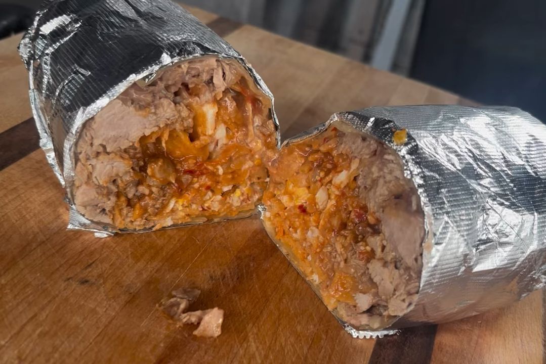 Burrito from Carnitas Los Chingones. (Image via Instagram/@los_chingones_official)