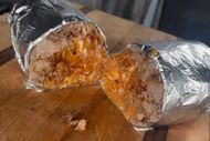 Burrito from Carnitas Los Chingones. (Image via Instagram/@los_chingones_official)