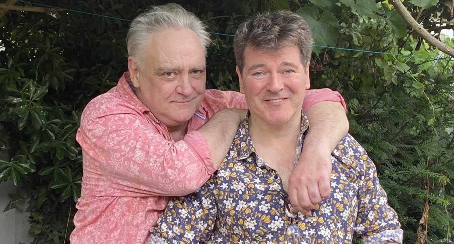 Tony Slattery and Mark Hutchinson (Image via X / @ItsTonySlattery)