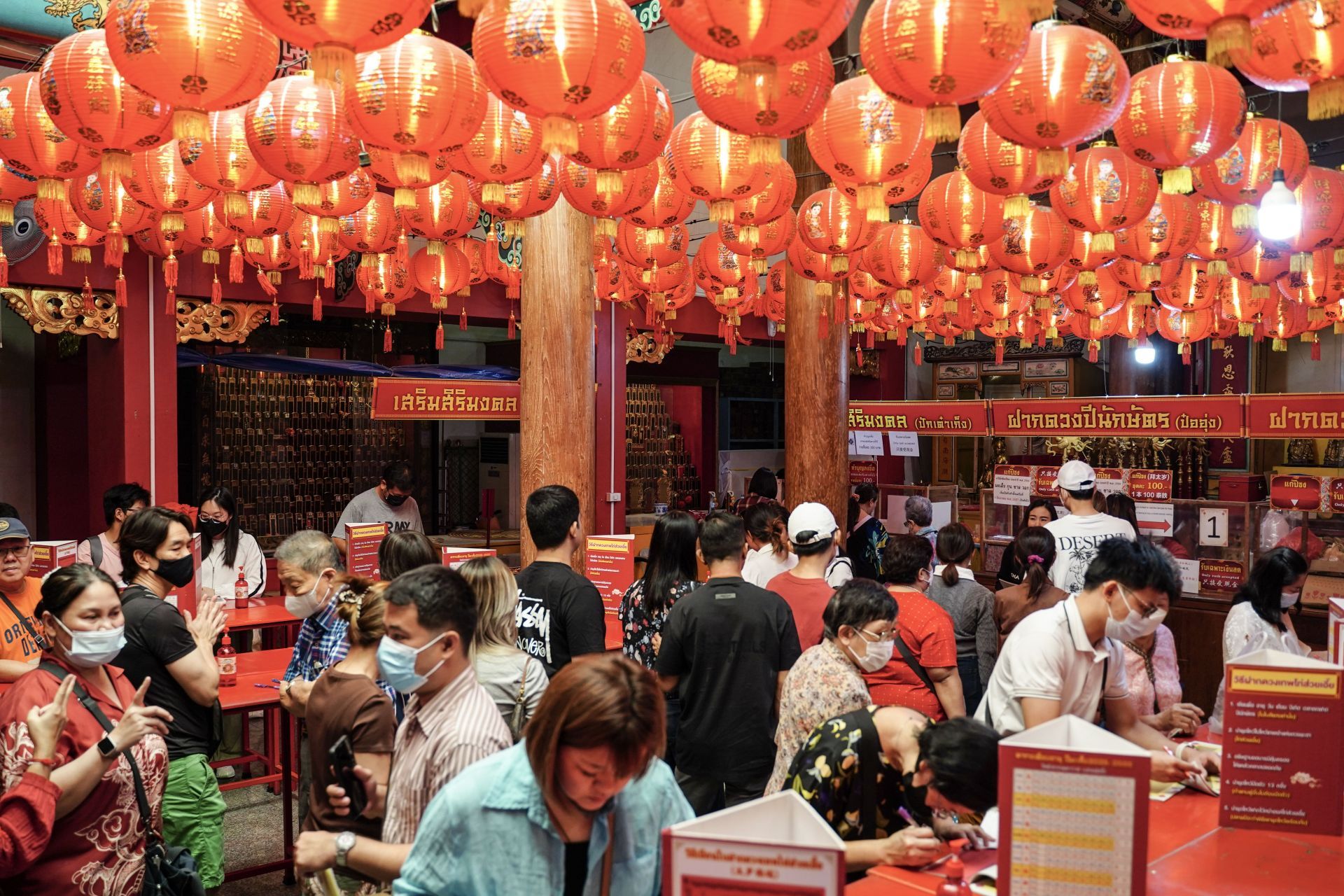 Thailand Prepares For Upcoming Lunar New Year Celebrations. - Source: Getty