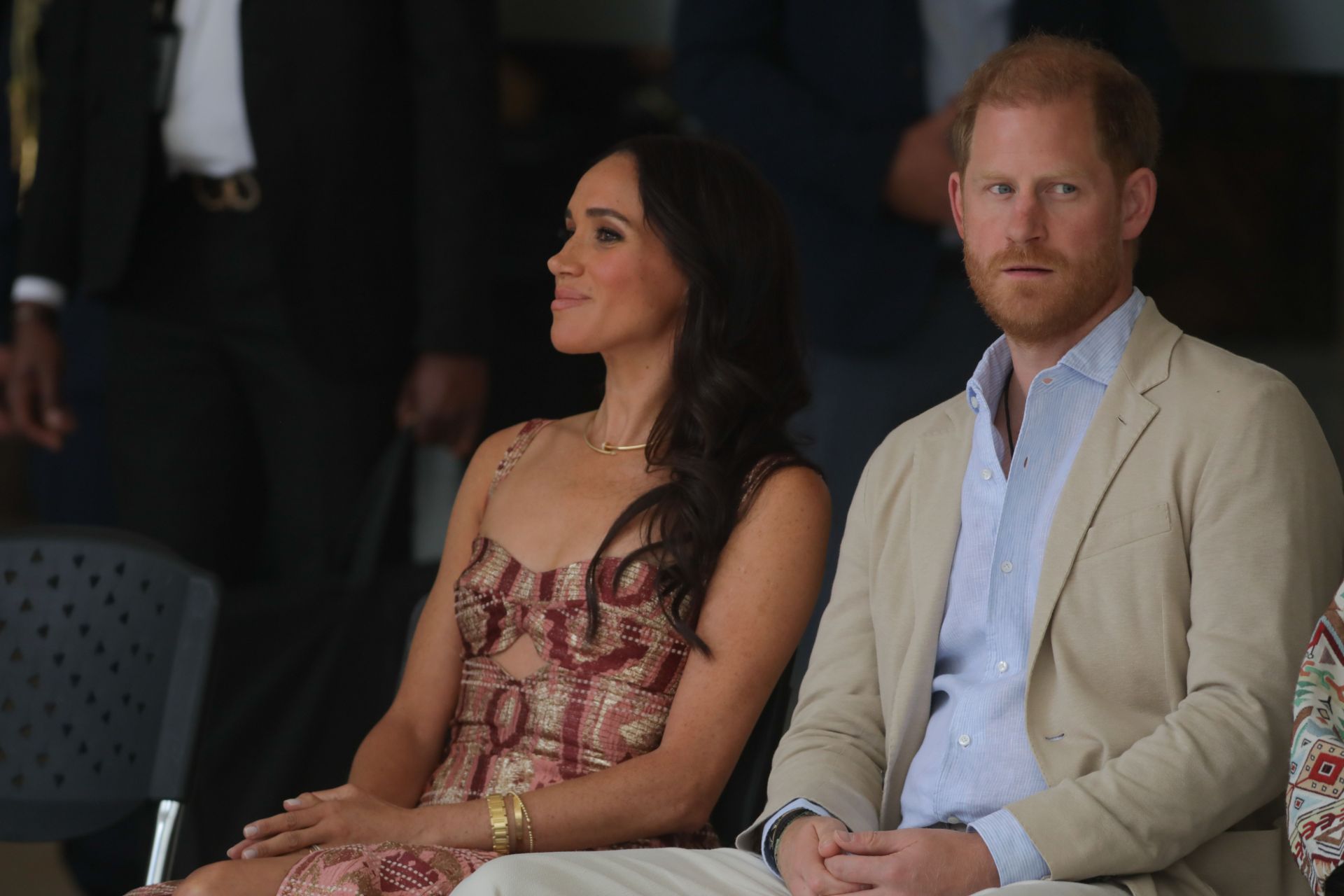 Reports suggest that Prince Harry and Meghan Markle have parted way professionally (Image via Juancho Torres/Anadolu via Getty Images)