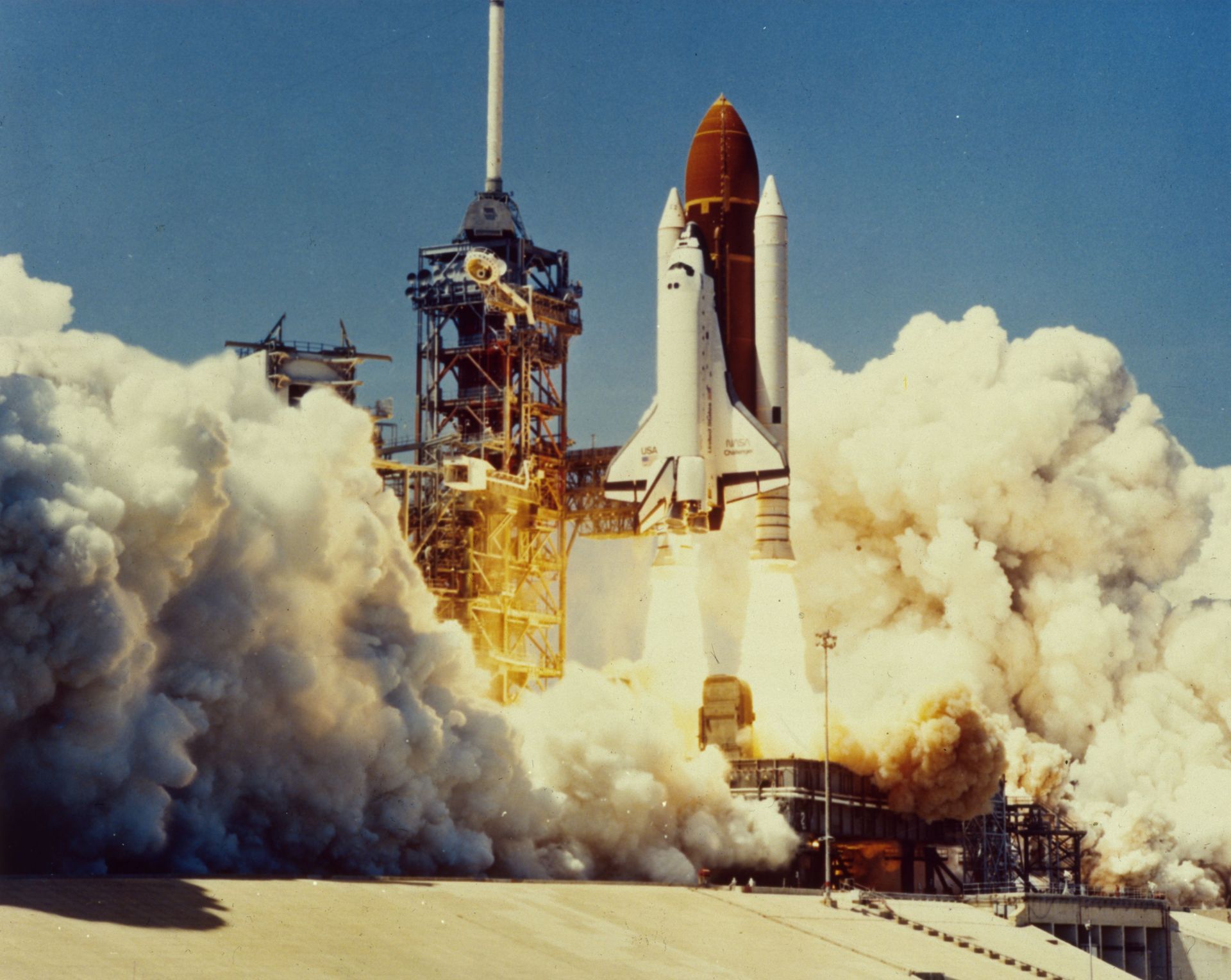 Challenger Lift-Off - Source: Getty