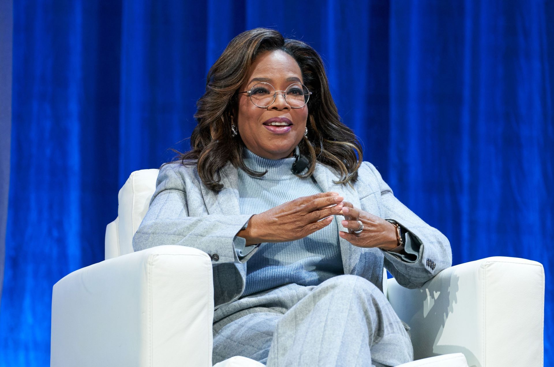 Oprah Winfrey at the 2024 Massachusetts Conference for Women - Source: Getty