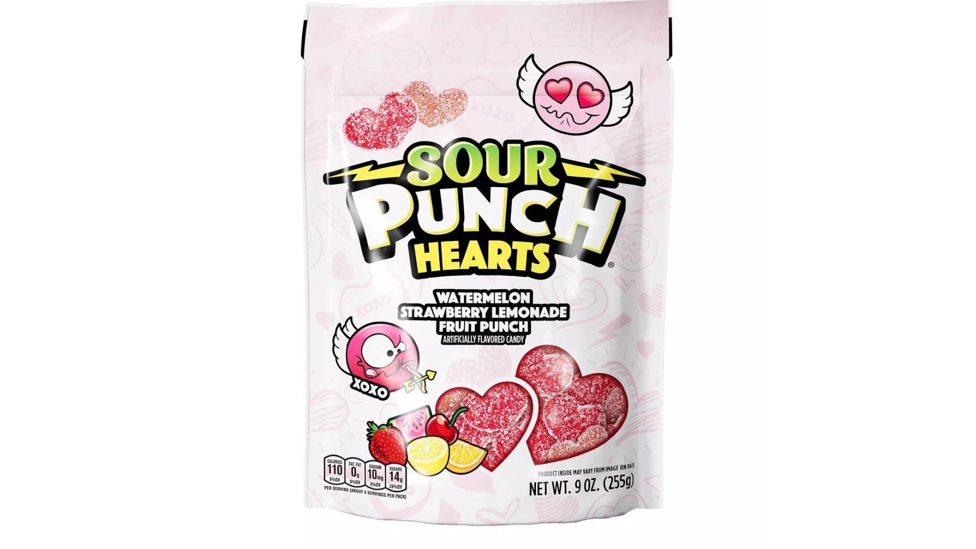 Sour Punch Valentine&#039;s Hearts Bag (Image via Target)