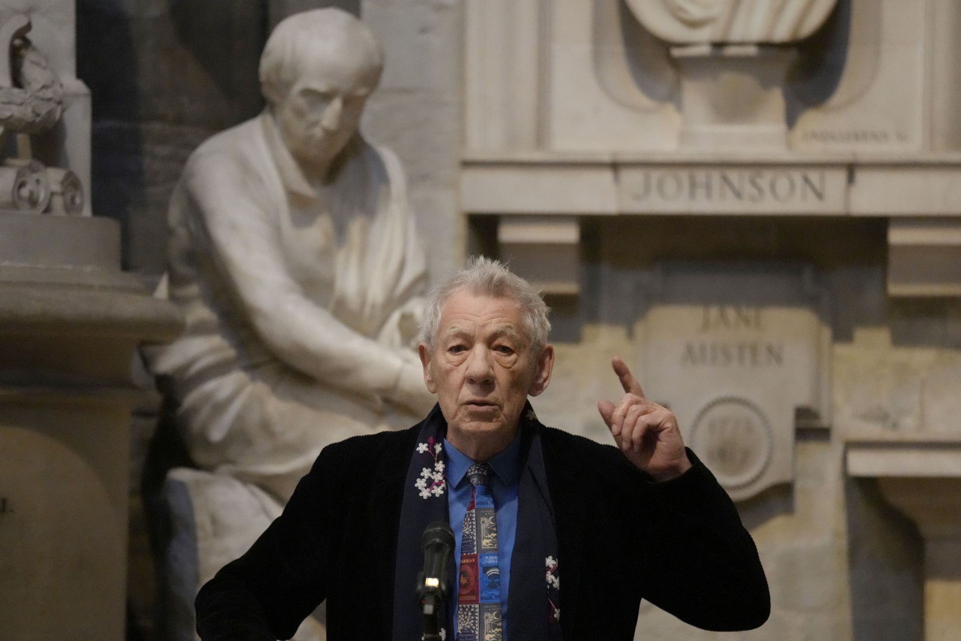 Westminster Abbey Dedicates Memorial Stone In Honour Of Sir John Gielgud - Source: Getty