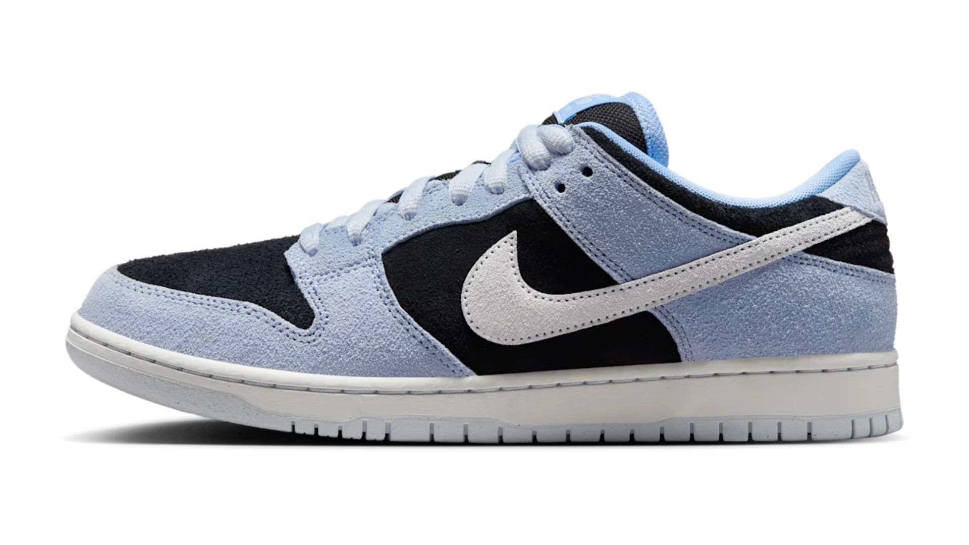 Nike SB Dunk Low Pro Black and Aluminum (Image via Nike)