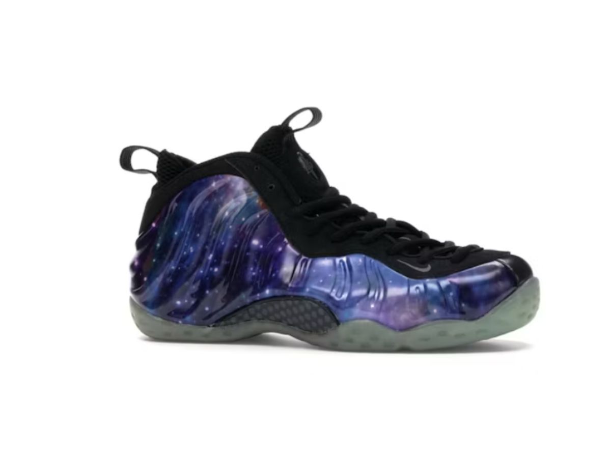 Nike Air Foamposite One &ldquo;Galaxy&rdquo; (Image via StockX)