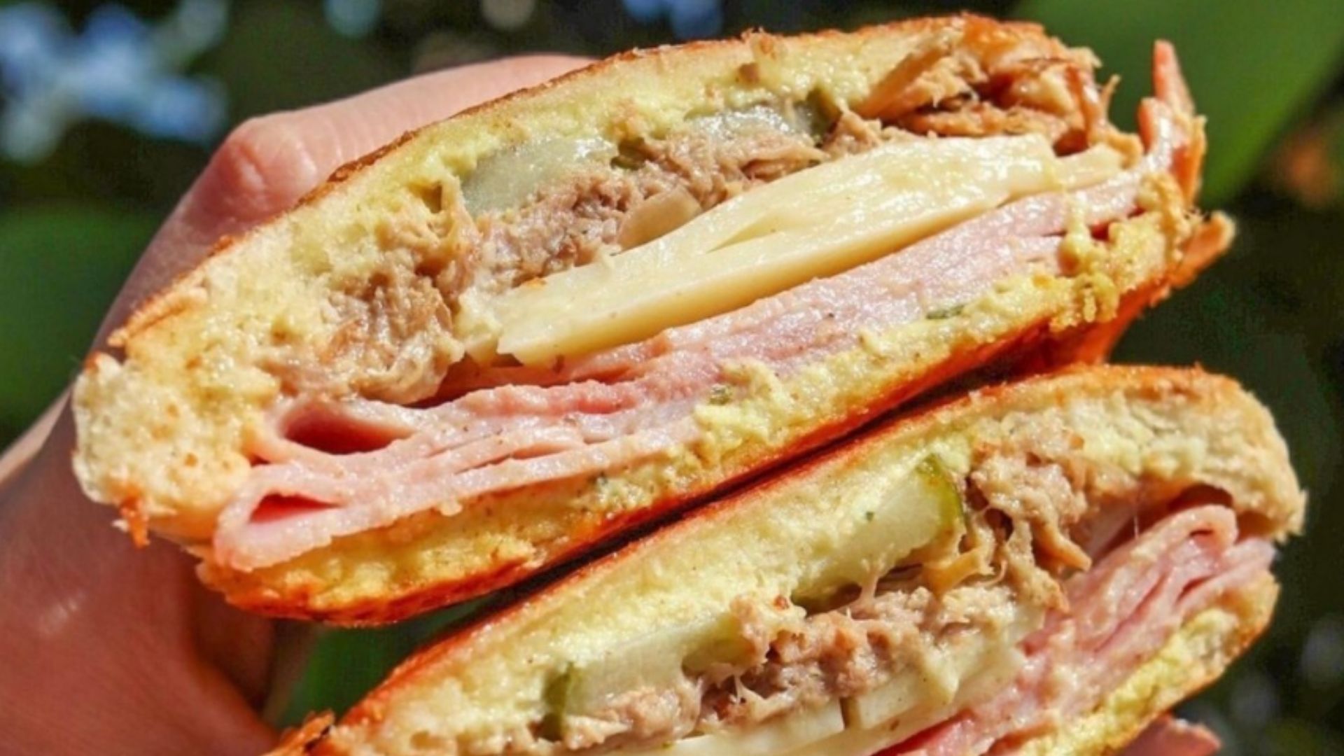 A Cuban sandwich by Pollo Tropical (Image via Instagram)