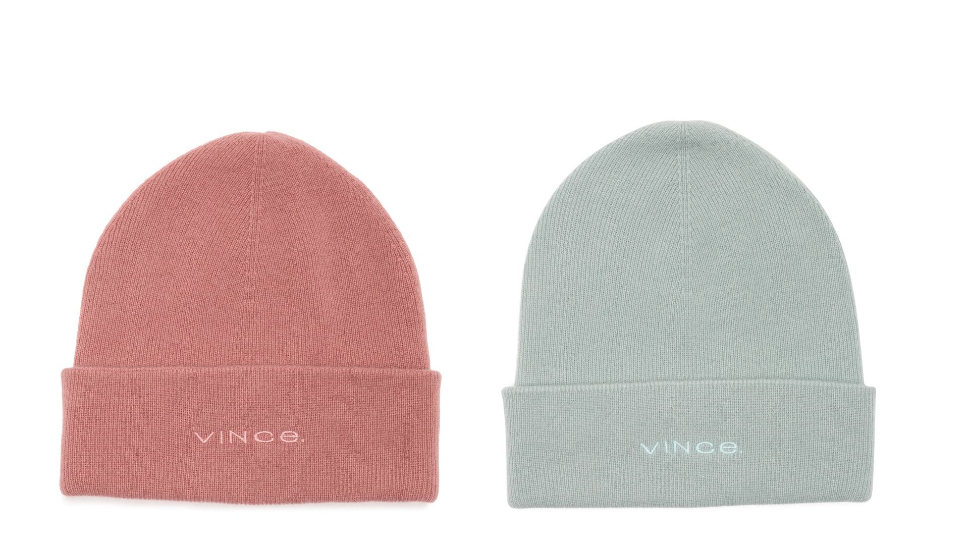 Vince Wool &amp; Cashmere Cuffed Beanie (Image via Nordstrom Rack)